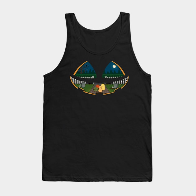 Jack carved out some time for Halloween fun Tank Top by charterdisco